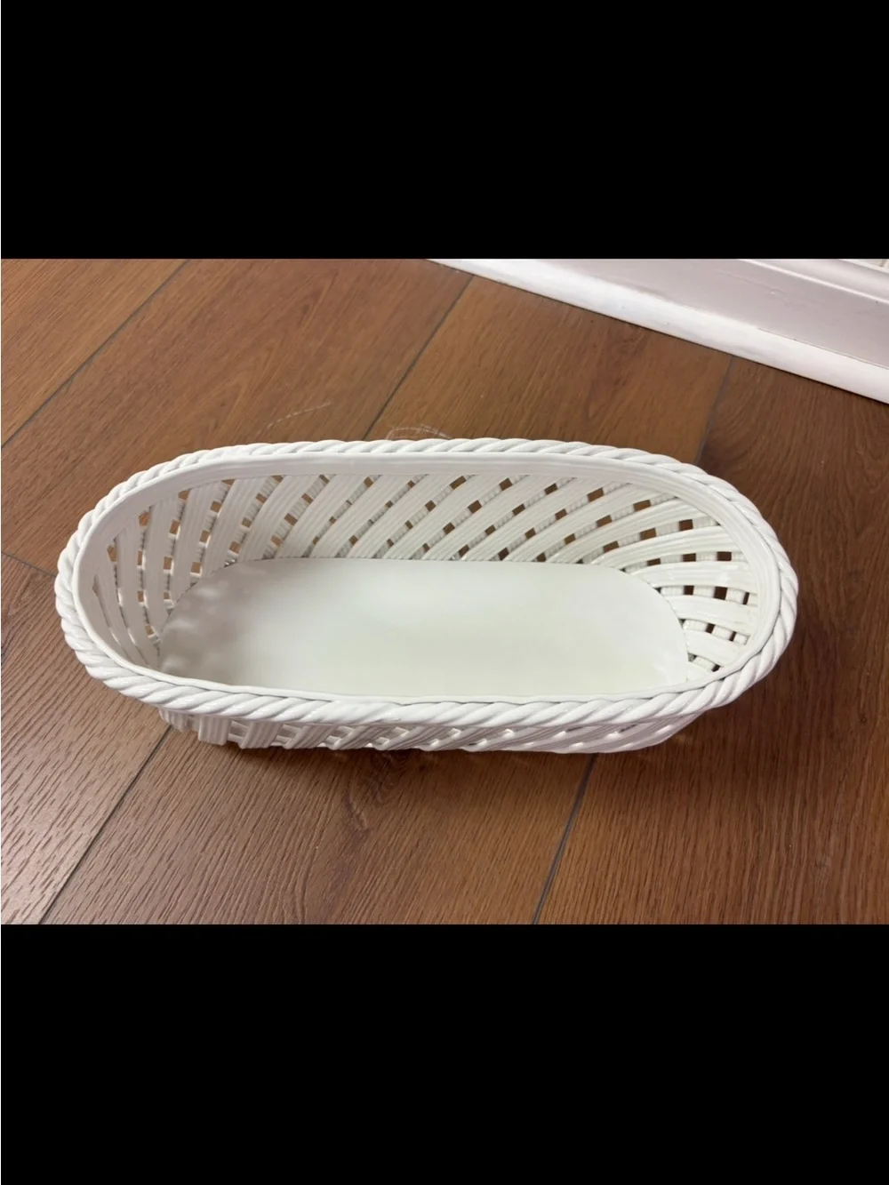 Tiffany & Co. white woven